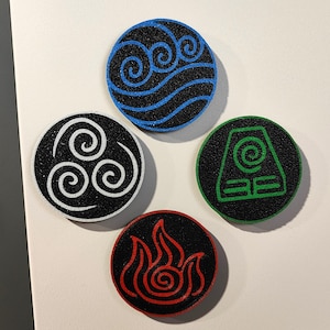 Elemental Fridge Magnets - Set