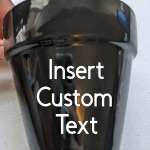 Customizable Flower Pots