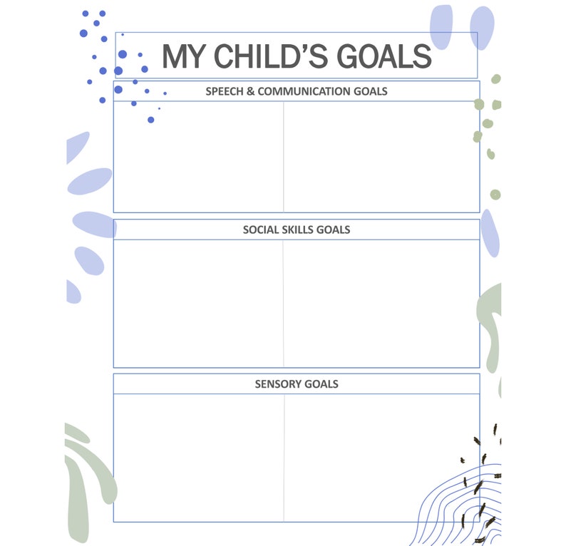 Autism Tracker & Logbook for Children on the Autism Spectrum Etsy