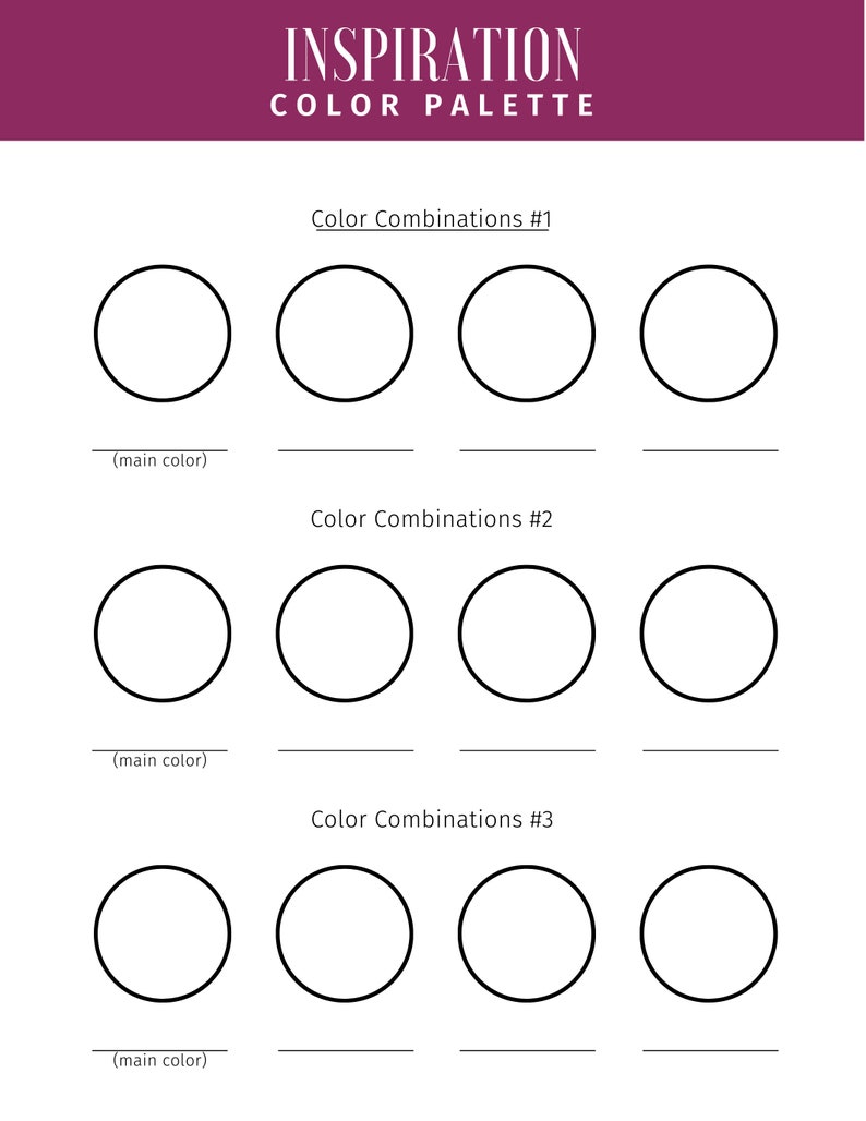 Wedding Planner Printable, Wedding Checklist, Printable Wedding Planner