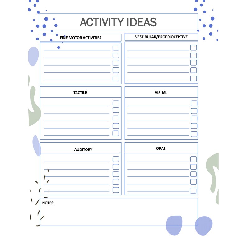 Autism Tracker & Logbook for Children on the Autism Spectrum Etsy