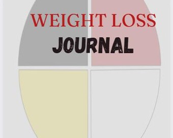 Planificador de pérdida de peso con rueda medicinal de 45 páginas