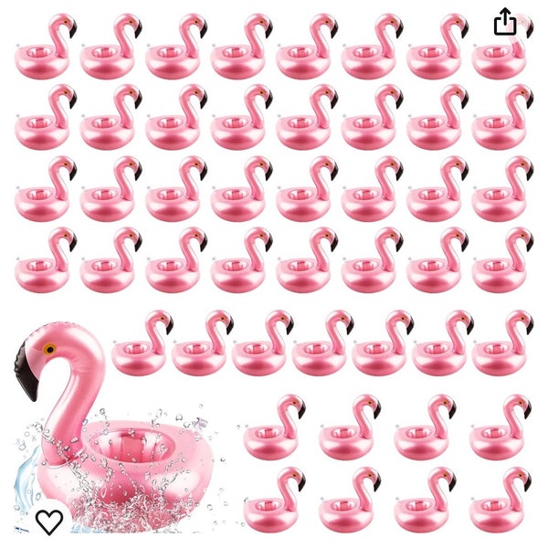 Rose Flamingo Cup Holder Flamingo Drink Holder Float Flamingo Party Decorations Final Flamingle Decor Flamingo Bachelorette Party