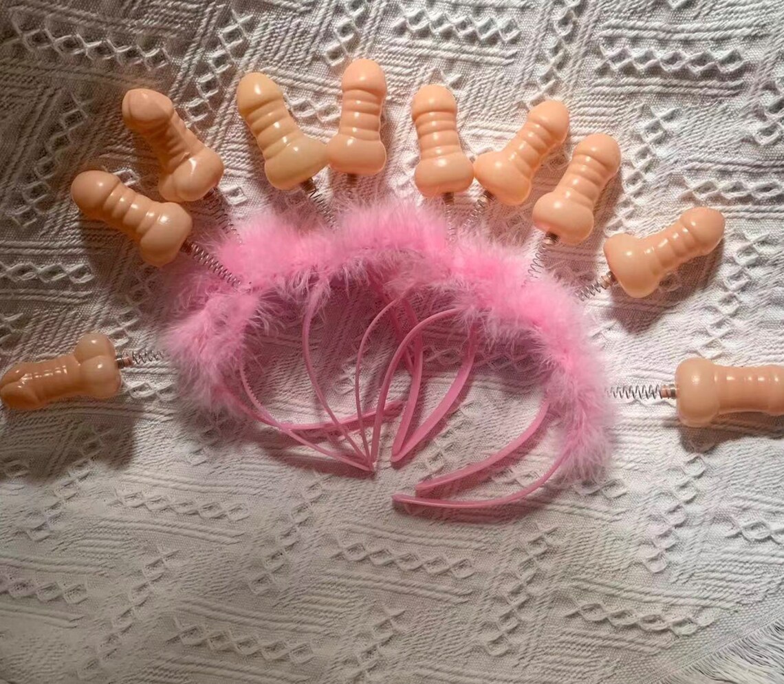 Naughty Headband Gift, Bridal Supplies, Headbands for Hen Girls I Night