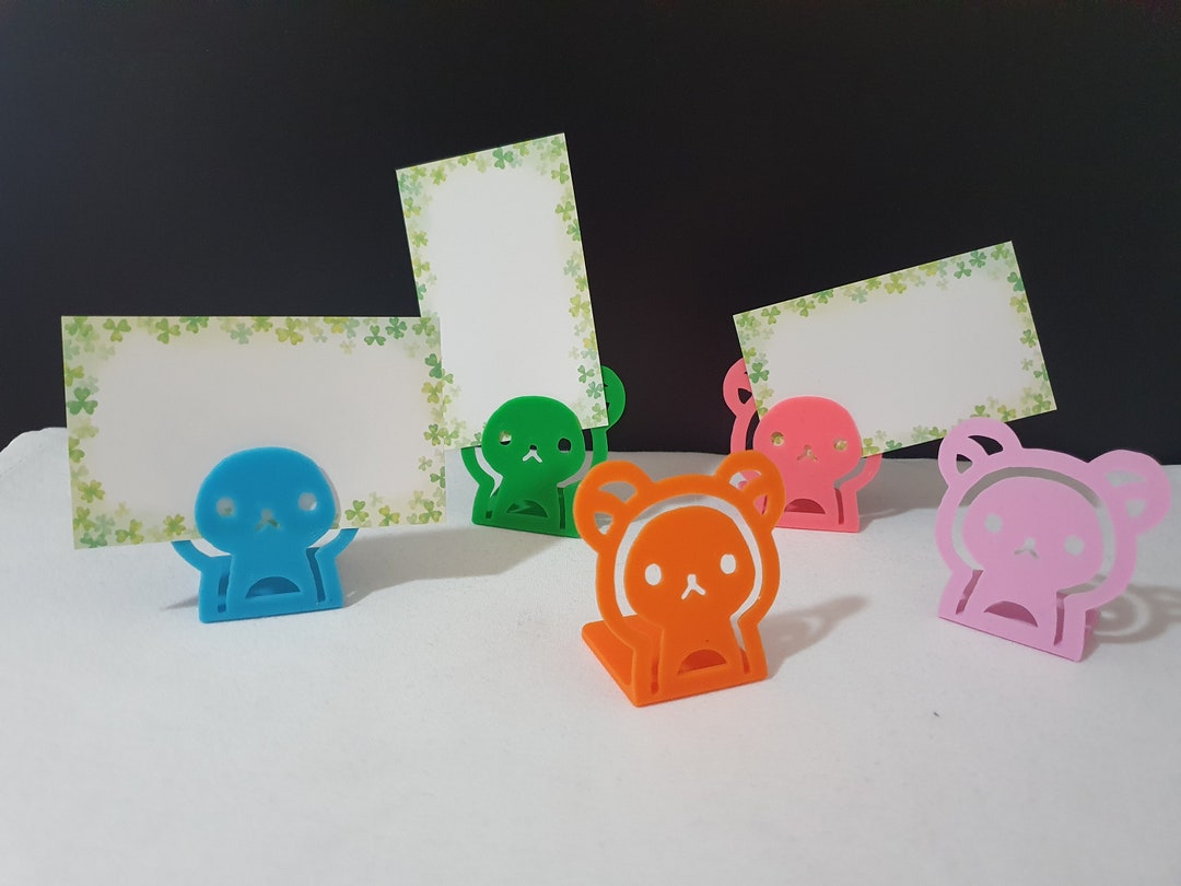 Rilakkuma Card/note Holder 10 Pieces Etsy