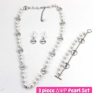 Delta Psi Rho 3 teiliges Schmuck Set