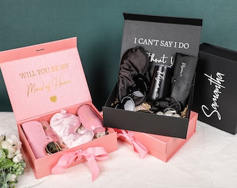 Bridesmaid Proposal Box, Personalized Gift Box, Will You Be My Bridesmaid Box Set, Proposal Bridal Party Box, Wedding Favor Proposal Gifts