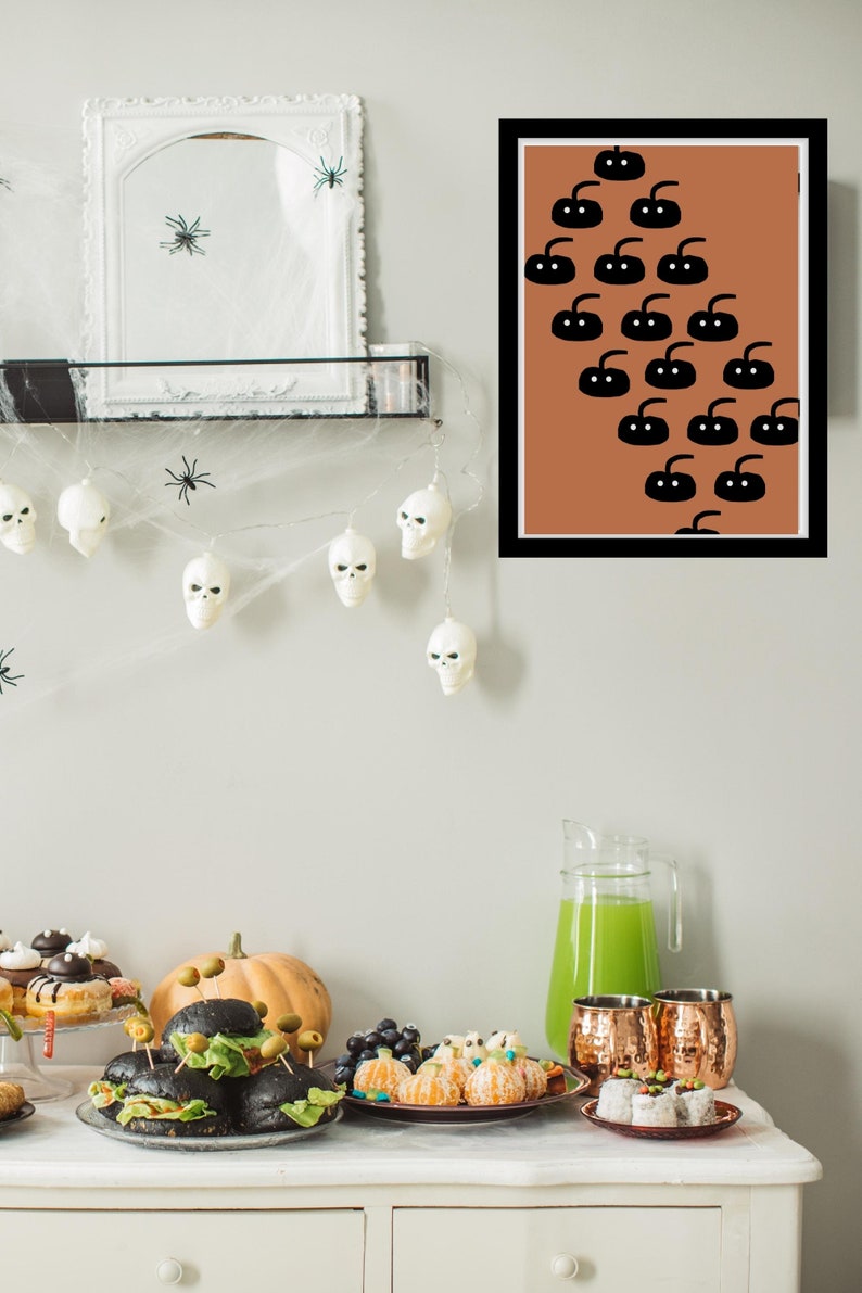 Halloween Wall Decor Halloween Home Decor Halloween Etsy