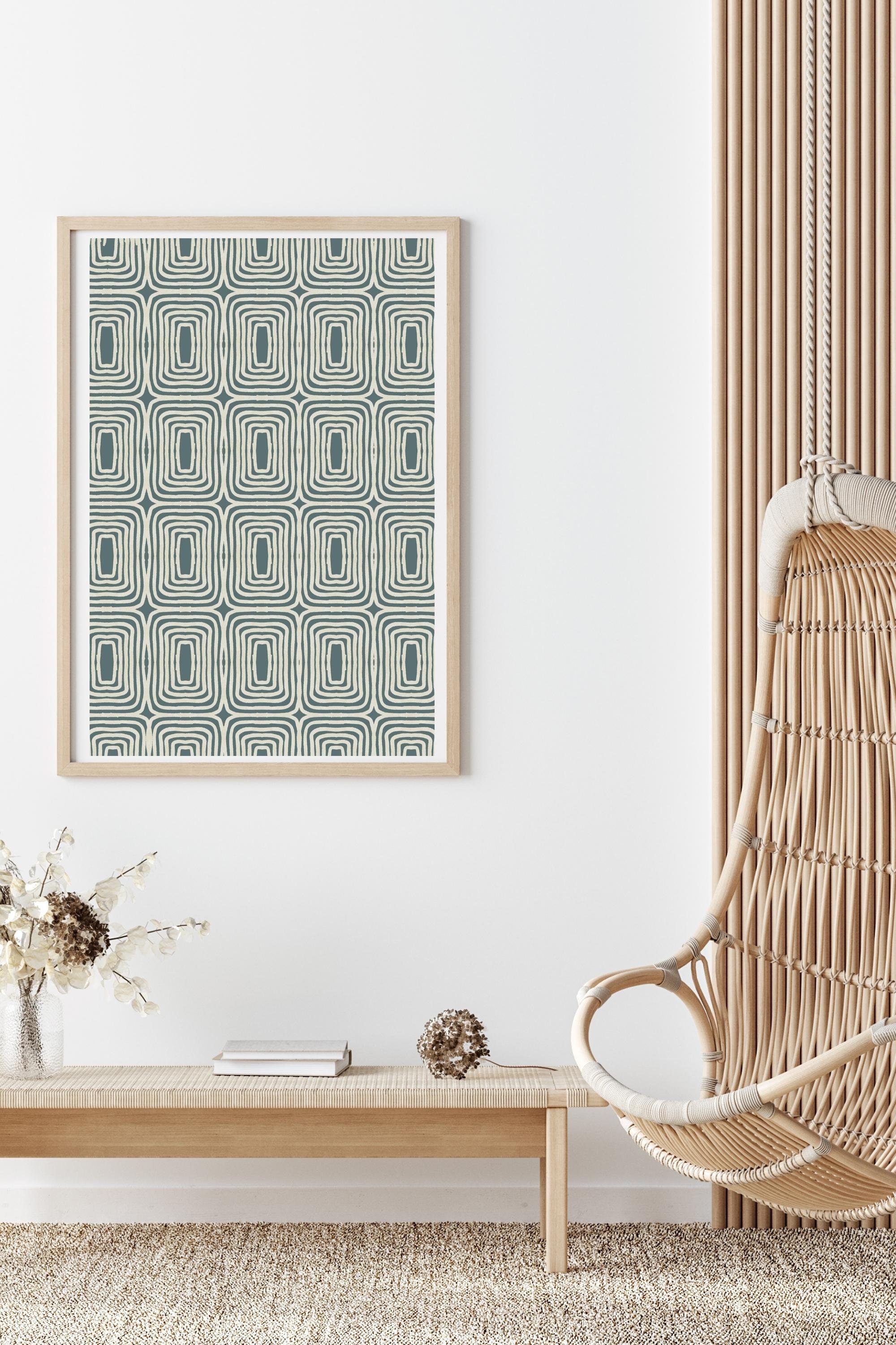 Sage Green Wall Art Bold Geometric Art Print Modern Geometric Photo Inspiration