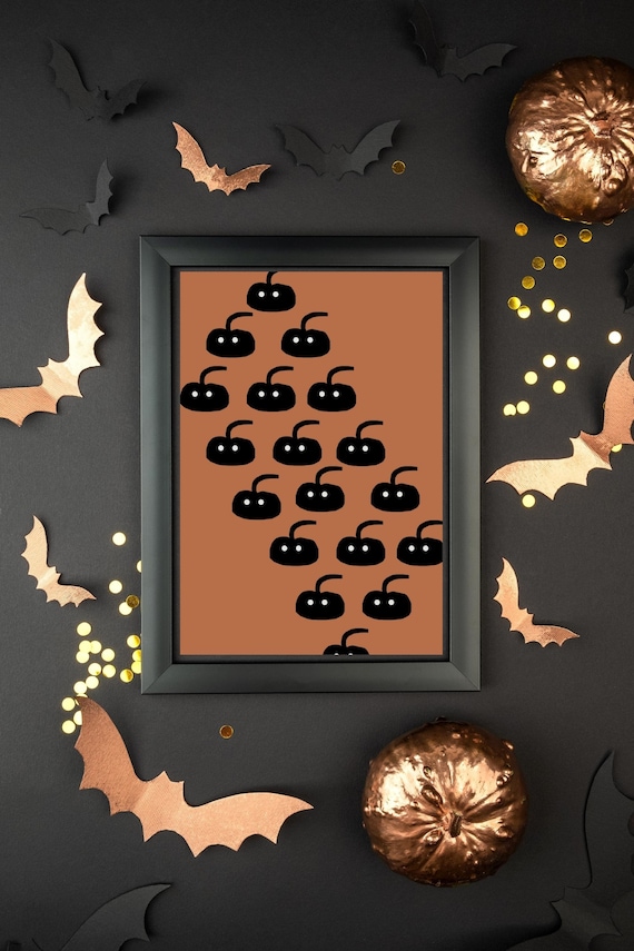 Halloween Wall Decor Halloween Home Decor Halloween Etsy