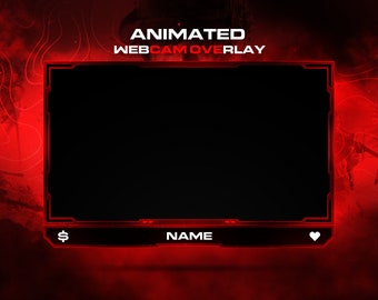Call of Duty Modern Warfare Webcam Overlay // Animated Webcam Overlay Template