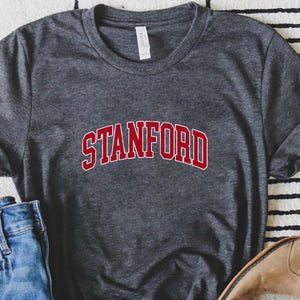 Stanford Sweatshirt, Stanford Shirt, Stanford University, College Sweater, Football Shirt, Graduation Gift, Stanford Fan Gift, Stanford Tee