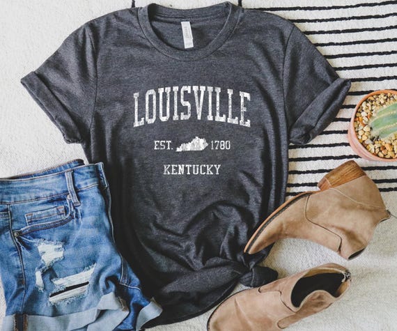 Louisville Kentucky Shirt, Louisville KY Shirt, Kentucky State Tee, Louisville Gift, Kentucky Sweater, KY Crewneck, Kentucky Vacation Tee