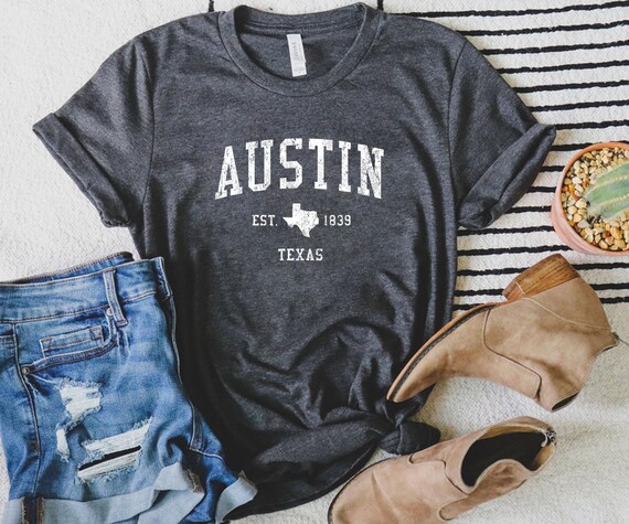 Austin Texas Shirt, Texas State Shirt, Austin TX Sweater, Texas Lover Gift, Austin Sweatshirt, Texas Hoodie, Gift For Men, Women