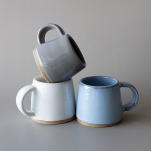 Espresso Cup Ceramic Mug 4oz Coffee Mug Set Kitchen & Dining Wedding Gift Modern Mug Handmade Housewarming Gift For Her | MADE TO ORDER