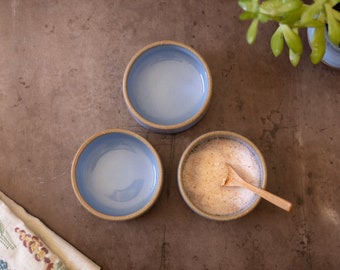 Condiment Bowl Set Ceramic Salt Bowl Kitchen and Dining Food Prep Pinch Bowl Sauce Dish New Home Gift For Her Cooking Gift | MADE TO ORDER