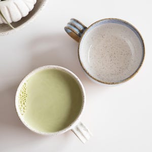 Cappuccino Mug Ceramic Mug 6oz Small Coffee Cup Cooking Gift Handmade New Home Gift For Her Modern Kitchen Decor Stoneware | MADE TO ORDER