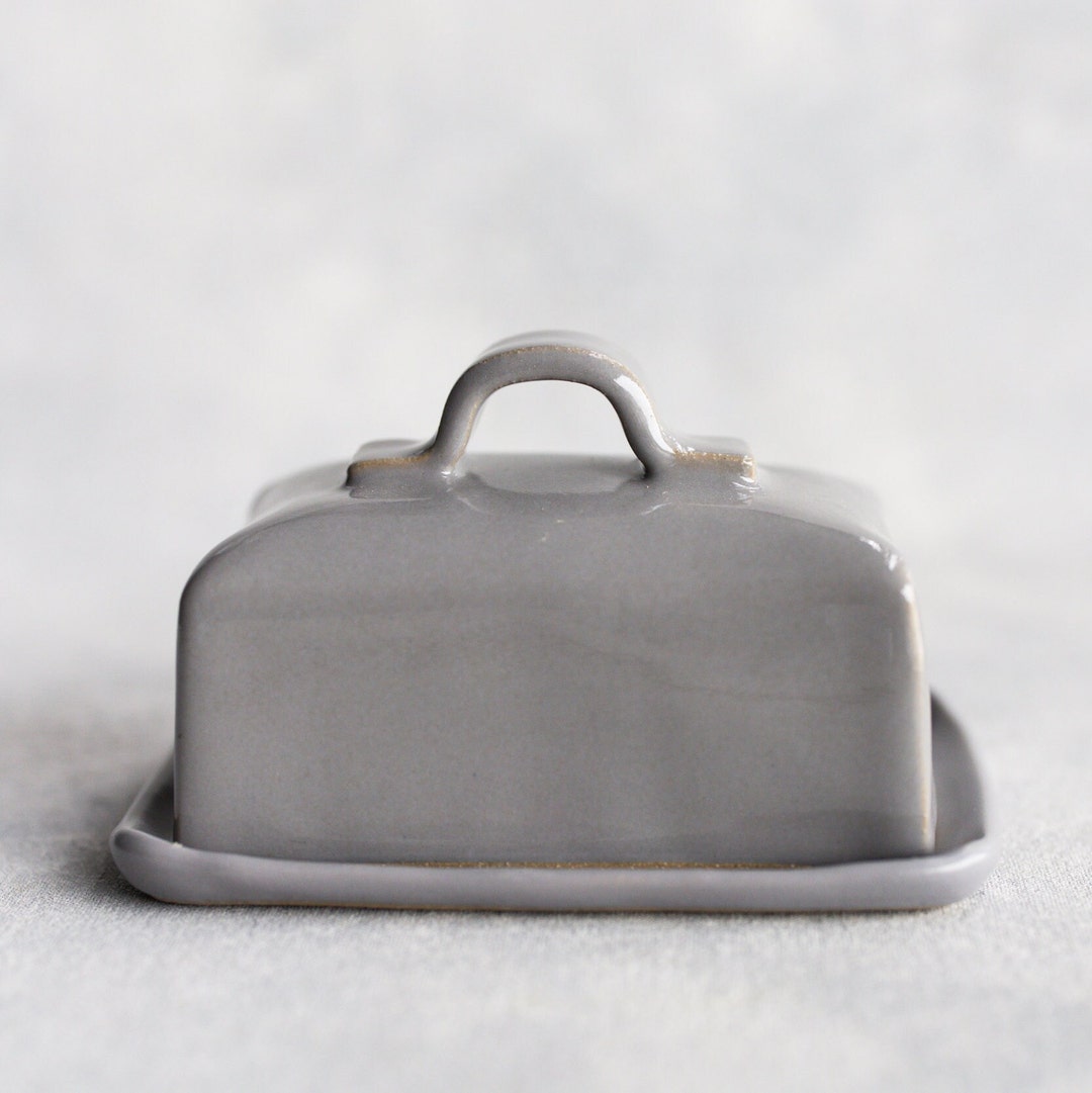 Butter Dish Covered Butter Dish Ceramic Pottery Kitchen Decor Housewarming Gift for Her Butter