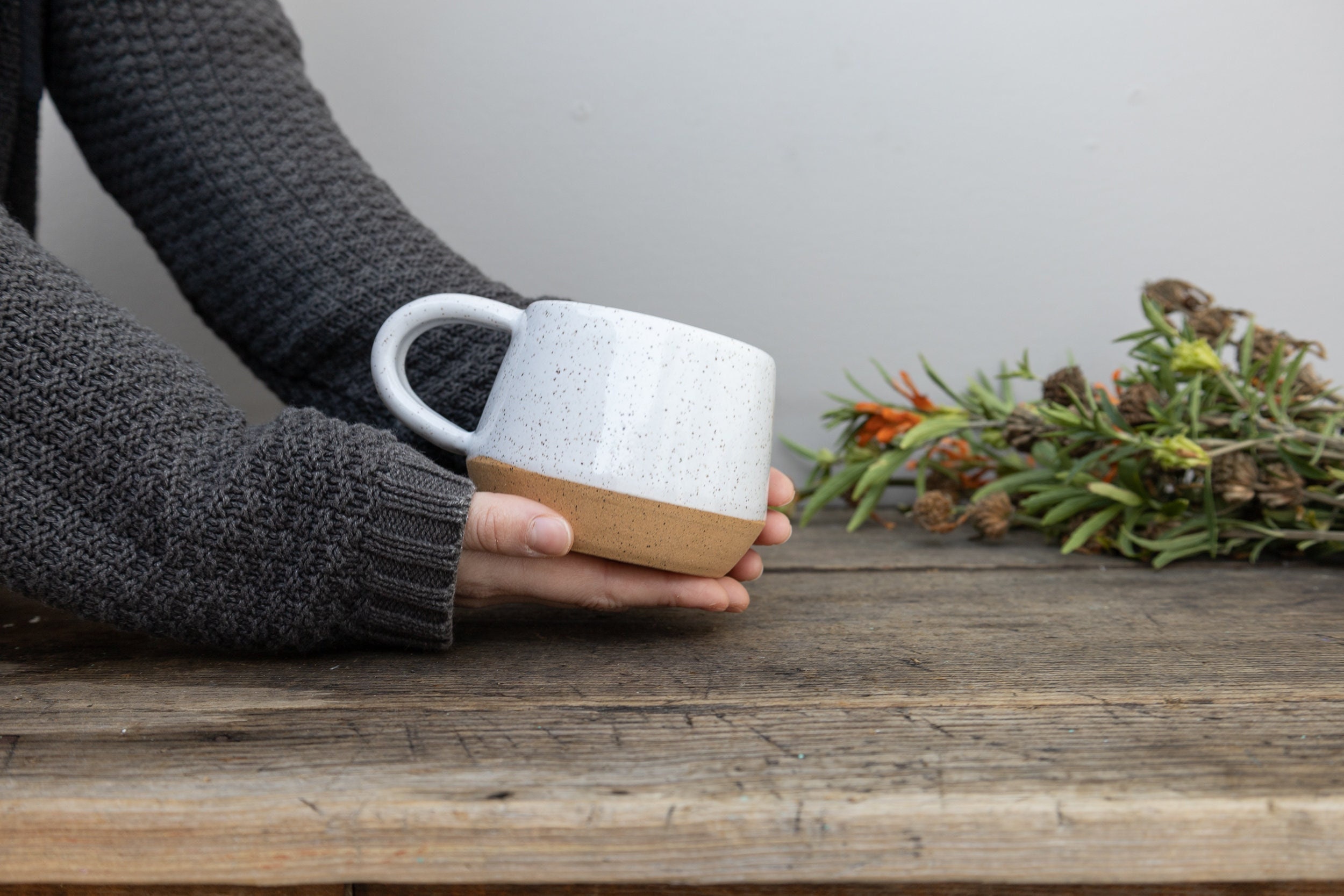 SoHo 12oz Ceramic Coffee Mug Grandma with Warmer - Encased