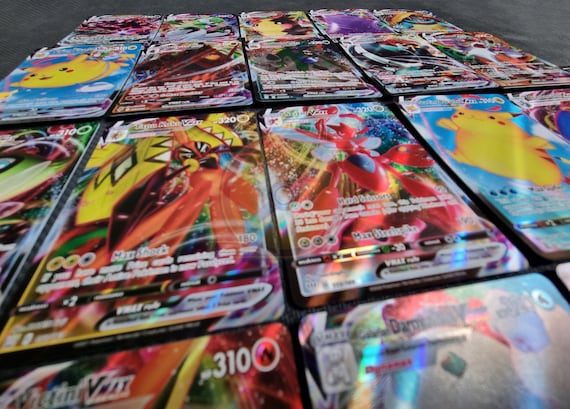 200 Pokemon Cards Bulk Lot Bundle | 1x Ultra Rare VMAX | 24x Mix