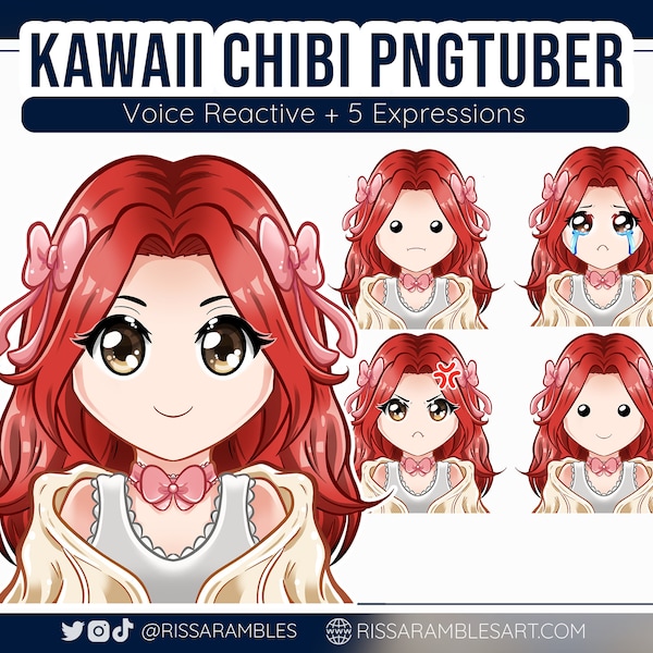 Vtuber Brown Hair Etsy Australia