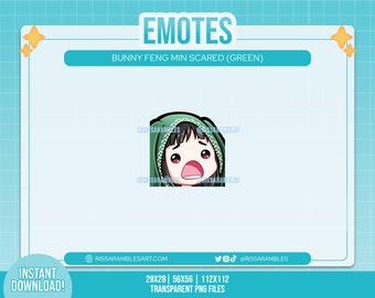 Bunny Feng DBD Emote for Twitch | Sad Emote | Discord Emotes | Dead by Daylight Twitch Emotes | TikTok Emotes | Custom Twitch Emotes