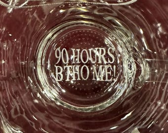 Custom ring dunk pitchers.  100% customizable.  Laser engraved, permanent.  Please send direct message for design options.