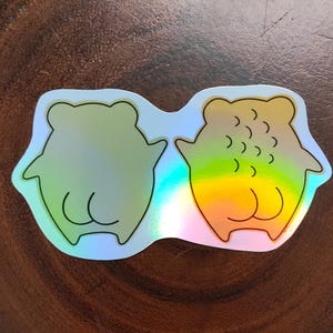 Frog Toad Best Friends Sticker-Best Friends Sticker, Laptop, Journal, Funny Decal, Cute Animal Sticker,BFF Gift,Gifts for Friends, Scrapbook