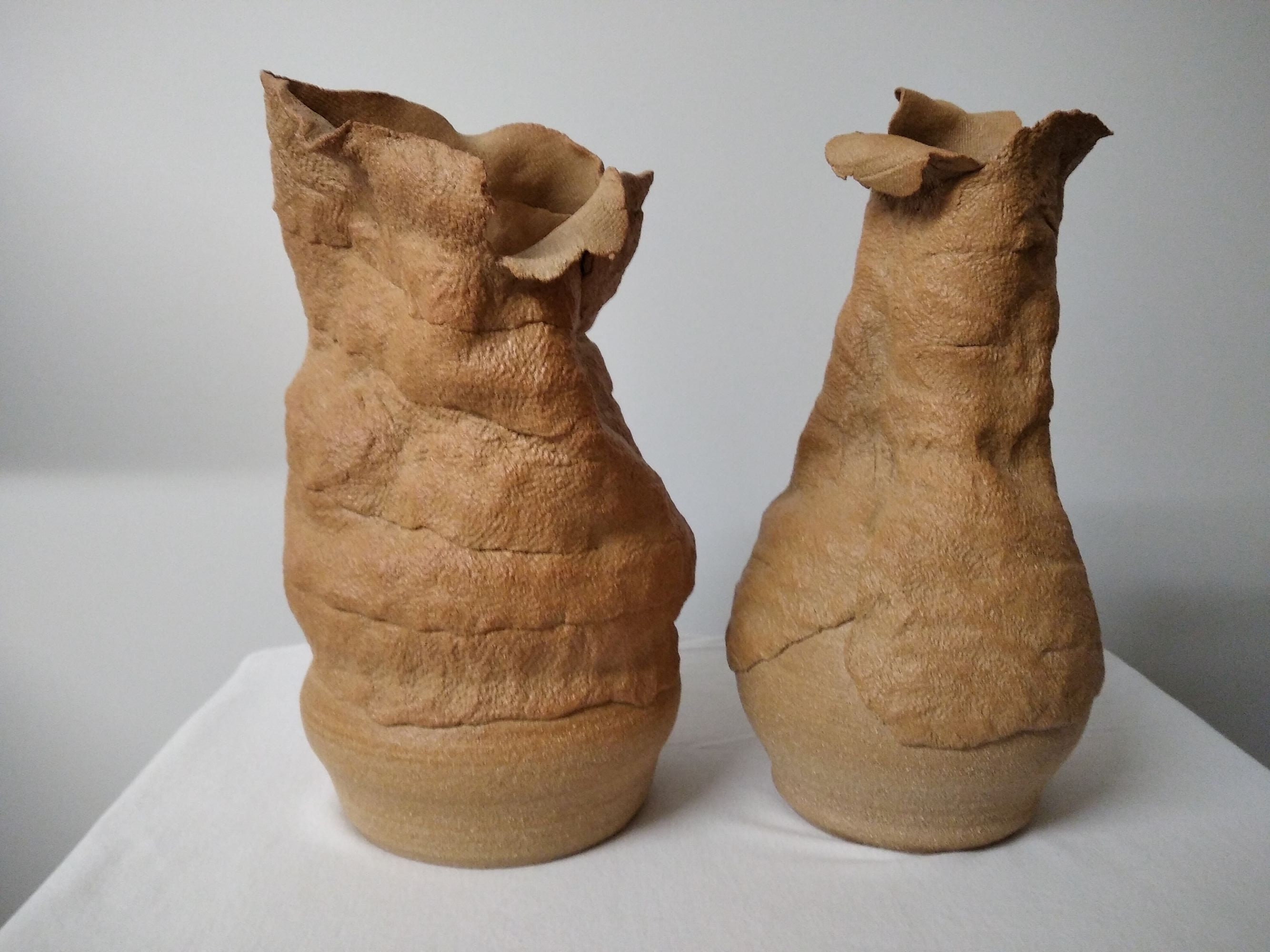 duo De Vases En Grès
