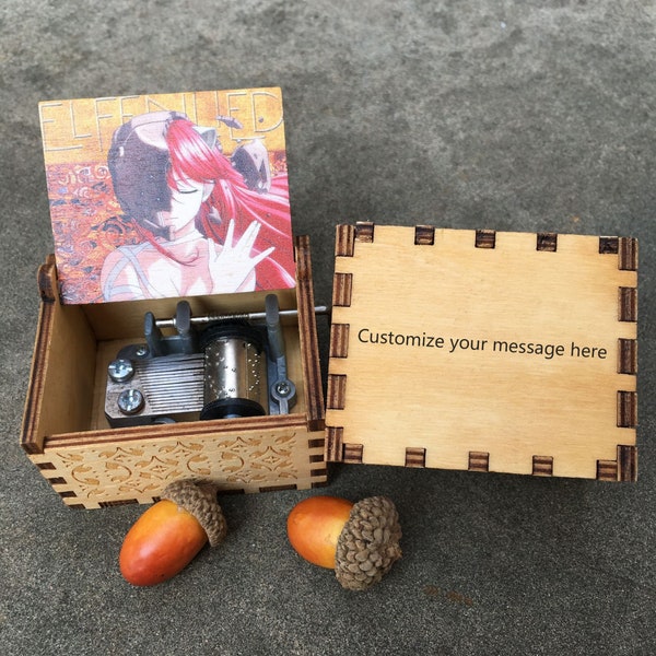 Personalized Anime Elfen Lied Lilium Music Box