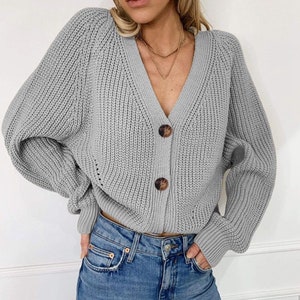 White store flowy sweater