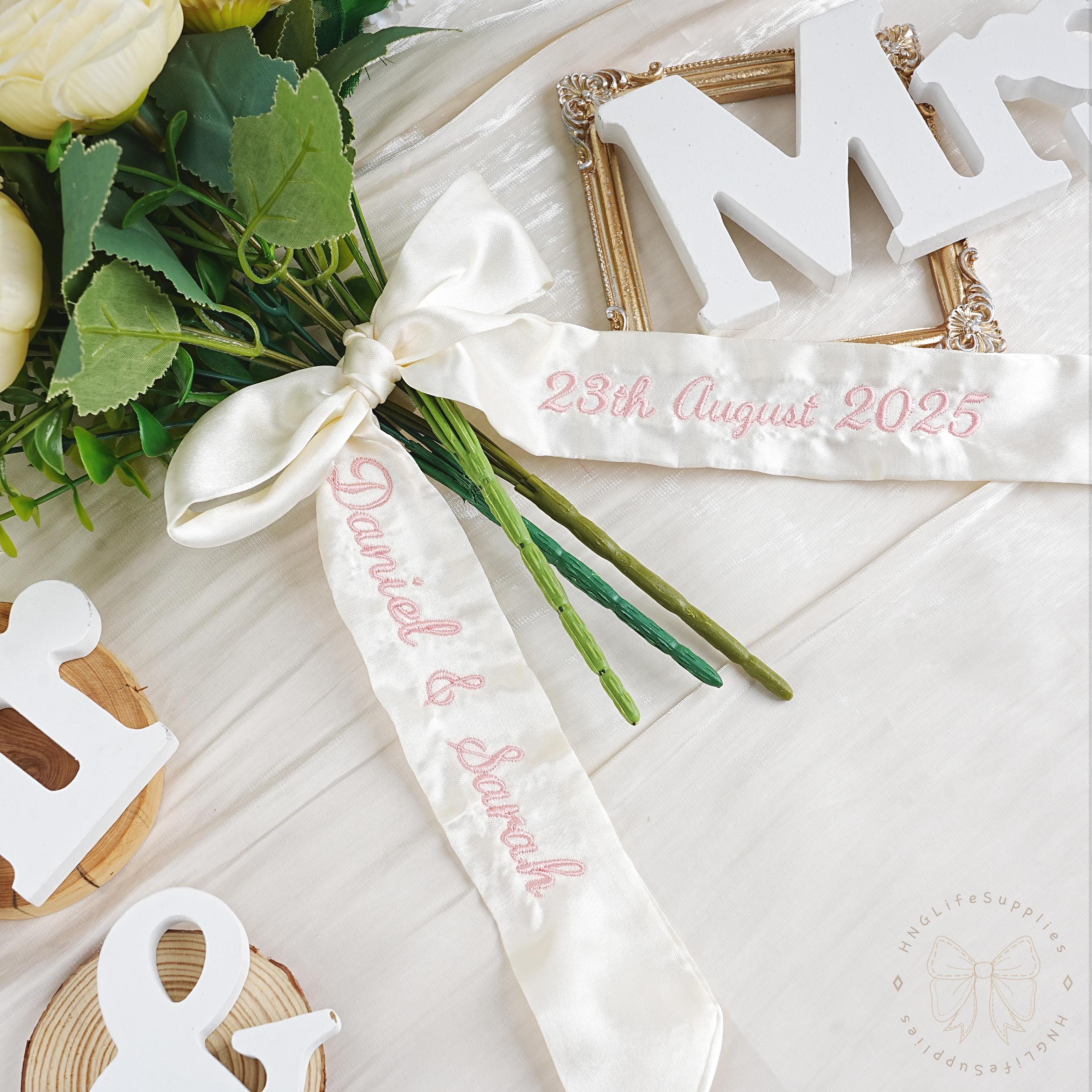 Personalised Embroidered Ribbon Uk