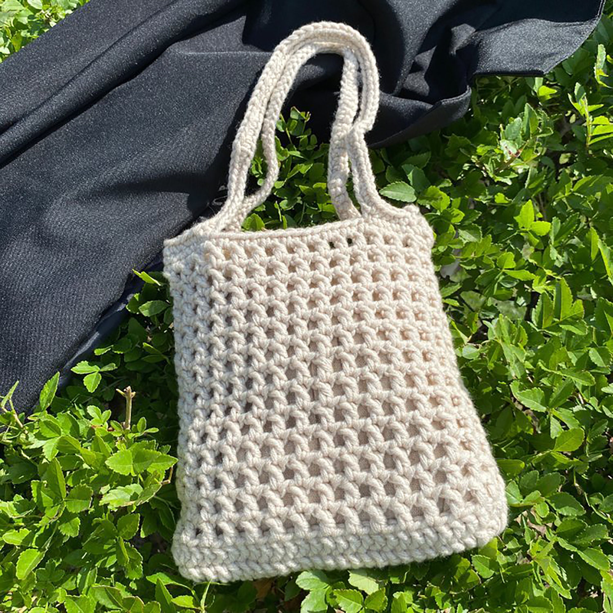 Hand Woven Yarn/Fabric Handbag 6568