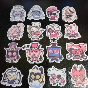 Hazbin Hotel Pleading Stickers 3 pack