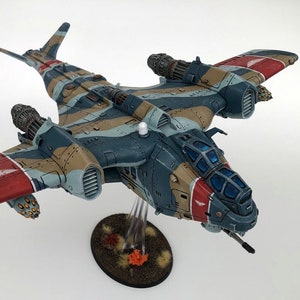 Valravn Assault Gunship (1 Model) by NFEYMA | Imperial Guard | Heavy Armored Military Vehicle | Tabletop Mini Model | Astra Sentinel |