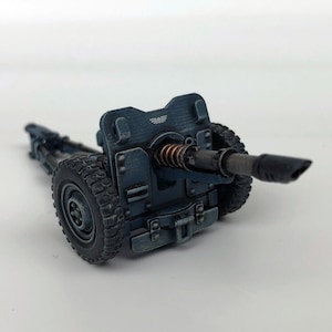 Krevarian Heavy Weapons Carriage (1 Model) by NFEYMA | Imperial Guard | Mortar Transport Cannon | Tabletop Mini Model | Astra Sentinel |