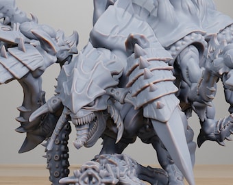 Xenarid Tygorthon 12K | 16K UHD by StationForge Miniatures - | Grimdark | Xenos
