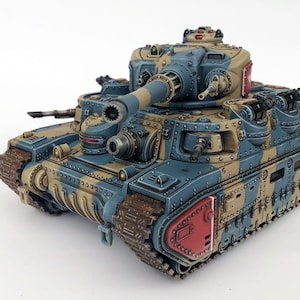 Tanque superpesado Broadsword (1 variante de modelo) de NFEYMA / Guardia Imperial / Militar blindado pesado / Minimodelo de mesa / Astra Sentinel /