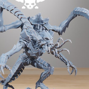 Xenarid Soul Eater + Base(s) by StationForge - Xenos | Alien | Prime | Gaunts | Hive Lord | Leviathan | Neurotyrant | Screamer