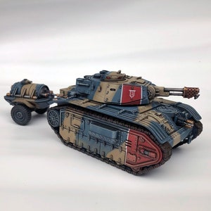 Crocodile Flame Tank (1 Model + Options) by NFEYMA | Imperial Guard | Heavy Armored Military Tank | Tabletop Mini Model | Astra Sentinel |
