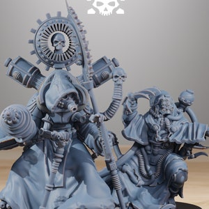 Scavenger Cultist Leader & Seer 8k Resolution Print by Station Forge