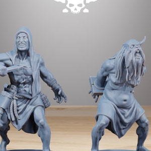 Corrupted Guard Fanatics Sinners (Set of 2) + Base(s) by StationForge Miniatures - Imperial | Chaos Guardsmen | Heretic Renegades