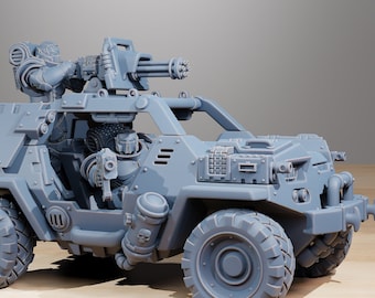 Socratis Stormrider by StationForge Miniatures - Official Prints | Templar Knights Alternative | Heavy Artillery Vehicle