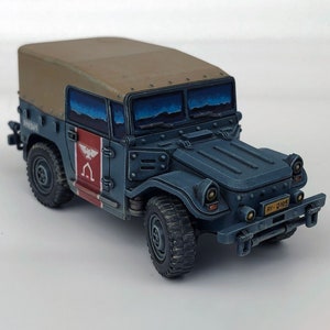 Hevonen Light Utility Vehicle (1 Model) by NFEYMA | Imperial Guard | Transportation Vehicle | Tabletop Mini Model | Astra Sentinel |