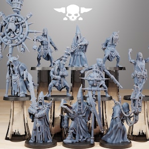 Corrupted Guard Fanatics (Set of 10) + Base(s) by StationForge Miniatures - Imperial | Death Division | Chaos Guardsmen | Heretic Renegades