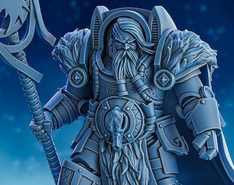 Stormbringer Wani'lla Ice Speaker - 12K/16K UHD - di DakDak Miniatures - Grimdark / Vikings / / /