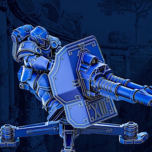 Legio Prima Victrix - Support Turret by DakkaDakka Miniatures - Grimdark | Sci-fi Future | Ultra Space | Marine Warriors