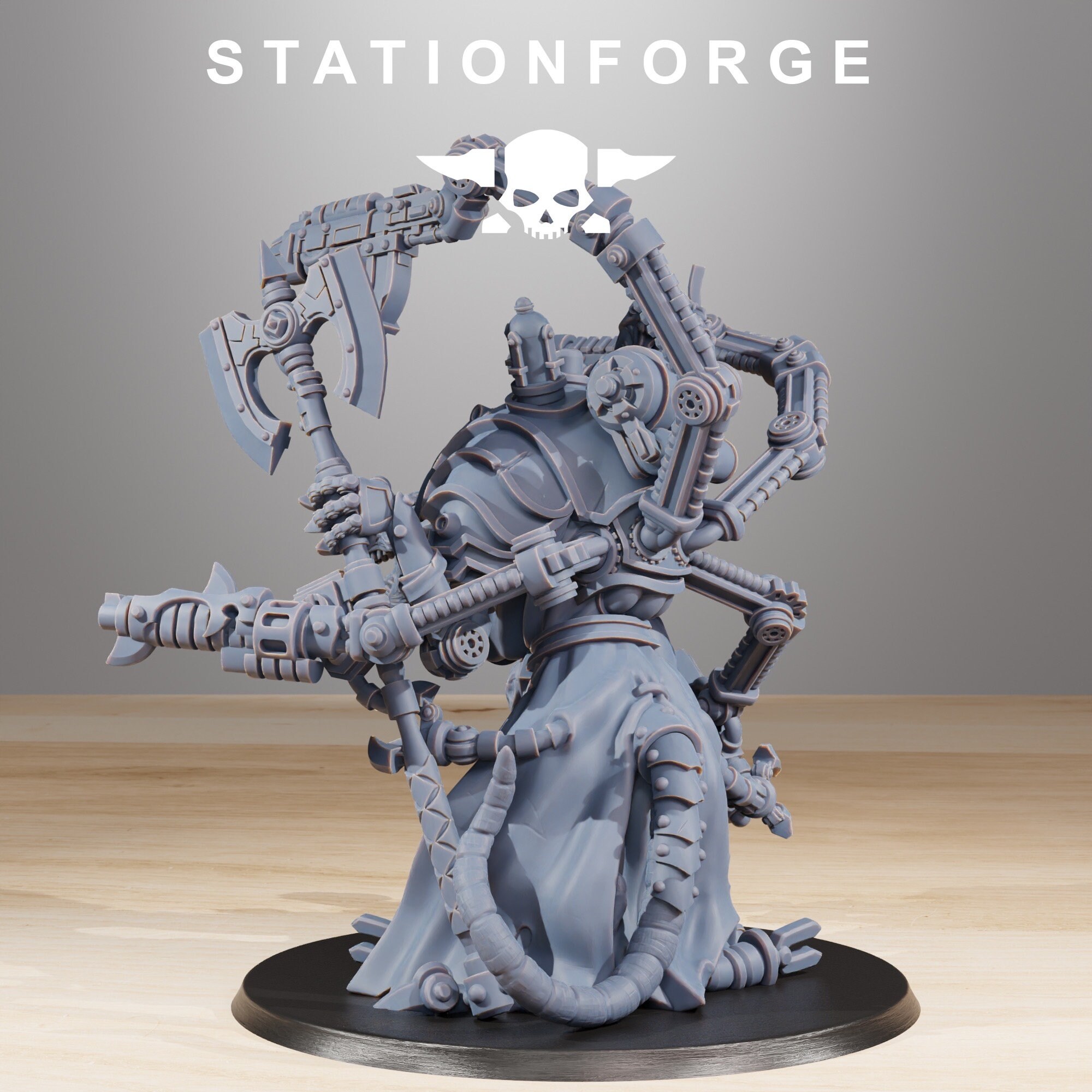 Raticus Techer by Stationforge Miniatures 12K / 16K UHD - Grimdark ...