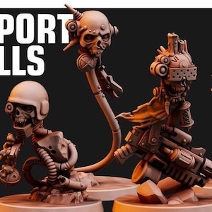 Support Skulls Squad (4 Models)