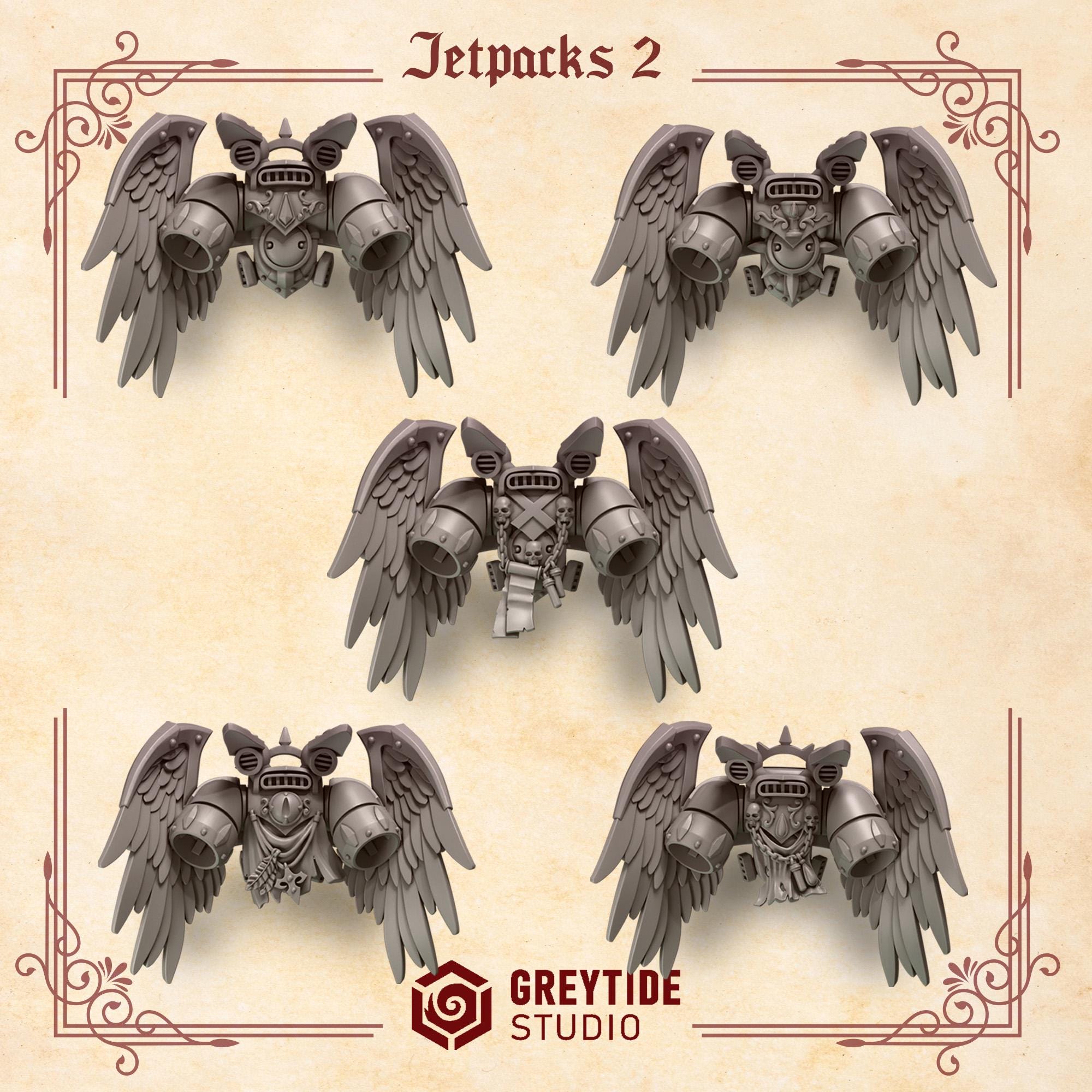 Ailes Crimson Wings ASV Pour Blood Angel - Compatible Warhammer 40k